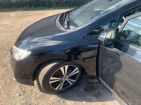 2009 Honda Civic VIII Рестайлинг, чёрный - вид 11