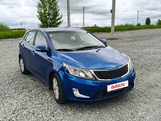 2013 Kia Rio 4-speed III, синий, 870000 рублей, вид 2