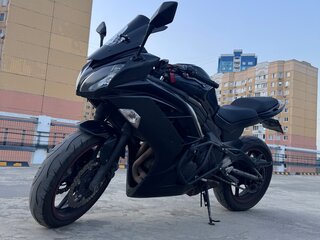 2012 Kawasaki ER-6F (Ninja 650R), чёрный, 380000 рублей, вид 5