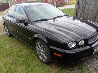 2008 Jaguar X-Type I Рестайлинг, чёрный, 750000 рублей, вид 4