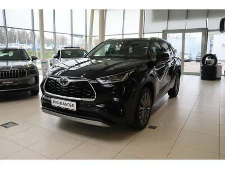 2025 Toyota Highlander IV (XU70), чёрный, 5670000 рублей, вид 2