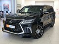 2020 Lexus LX 570 III Рестайлинг 2, чёрный, 12500000 рублей