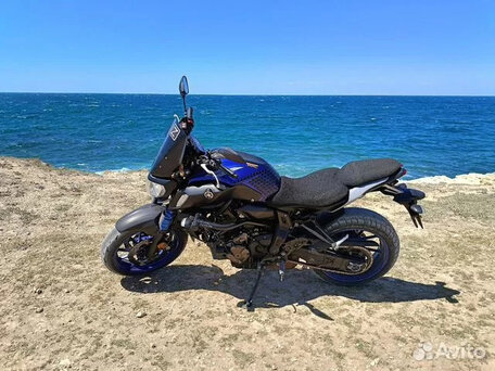 2020 Yamaha MT-07 (FZ-07), синий, 560000 рублей, вид 1