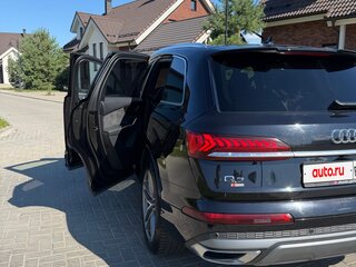 2021 Audi Q7 45 TDI II (4M) Рестайлинг, чёрный, 6500000 рублей, вид 2