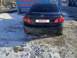 2008 Toyota Corolla X (E140, E150), чёрный, 500000 рублей, вид 4