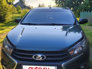 2017 Lada (ВАЗ) Vesta I, зелёный, 625000 рублей, вид 3