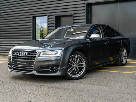2015 Audi S8 III (D4) Рестайлинг, серый, 6750000 рублей, вид 2