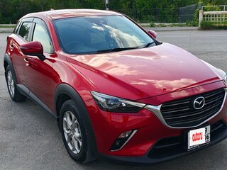 2021 Mazda CX-3 I Рестайлинг, красный, 1765000 рублей, вид 4