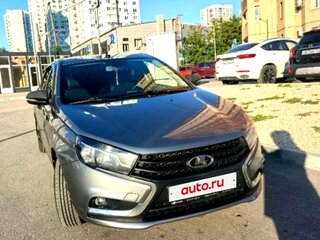 2017 Lada (ВАЗ) Vesta I, серый, 720000 рублей, вид 4