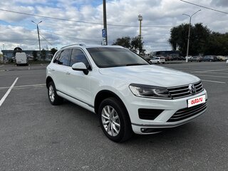 2014 Volkswagen Touareg II Рестайлинг, белый, 2600000 рублей, вид 5