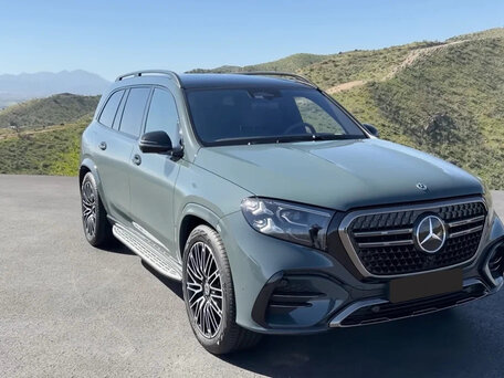 2026 Mercedes-Benz GLS 450 II (X167) Рестайлинг 2, зелёный, 19990000 рублей, вид 2