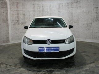 2009 Volkswagen Polo V, белый, 330000 рублей, вид 2