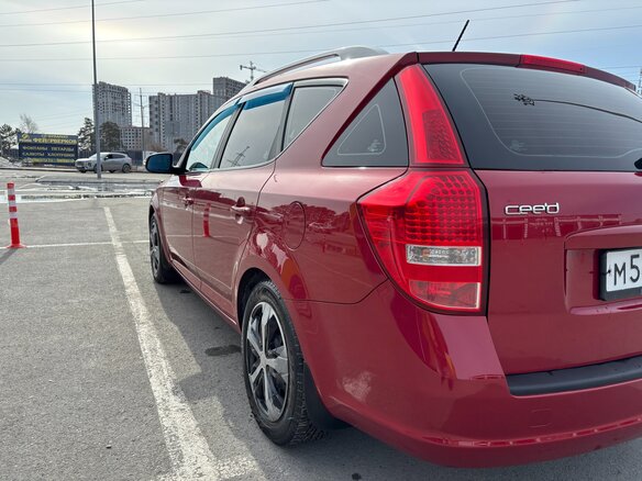 2010 Kia Ceed I Рестайлинг, красный, 680000 рублей - вид 5
