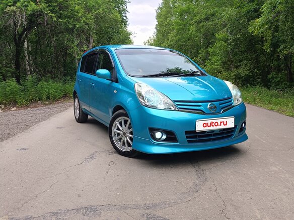 2008 Nissan Note I Рестайлинг, зелёный, 590000 рублей - вид 3