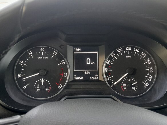 2015 Skoda Octavia III (A7), белый - вид 10