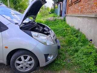 2011 Chevrolet Spark III, серебристый, 550000 рублей, вид 5