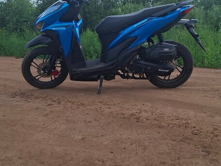 2022 Motoland T-MAX 150, синий, 102000 рублей, вид 3