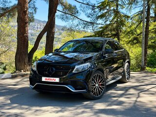 2015 Mercedes-Benz GLE Coupe AMG 63 AMG S I (C292), чёрный, 3750000 рублей, вид 4