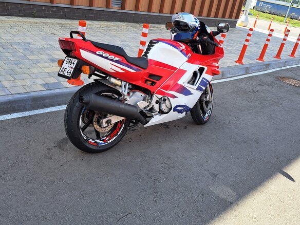 1995 Honda CBR 600F, красный, 270000 рублей - вид 7
