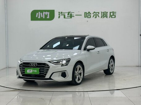 2022 Audi A3 Sportback 35 TFSI IV (8Y), белый, 2112000 рублей, вид 1