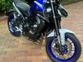 2020 Yamaha MT-09 (FZ-09), синий, 890000 рублей - вид 3