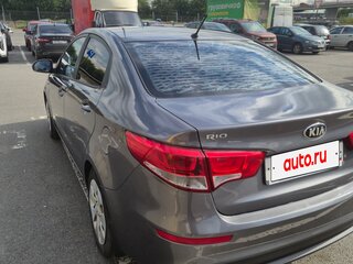 2016 Kia Rio III Рестайлинг, серый, 739000 рублей, вид 5