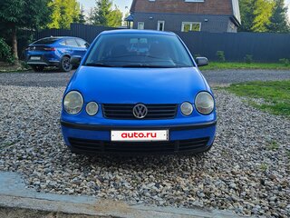 2003 Volkswagen Polo IV, синий, 280000 рублей, вид 2