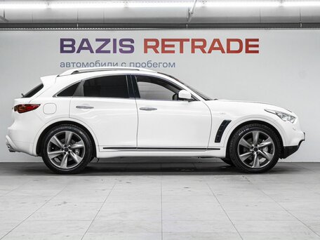 2010 Infiniti FX37 II (S51), белый, 1669000 рублей, вид 4