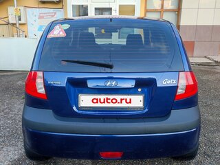 2007 Hyundai Getz I Рестайлинг, синий, 360000 рублей, вид 4