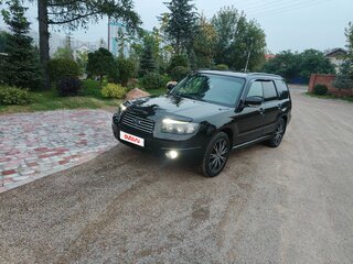 2007 Subaru Forester II Рестайлинг, чёрный, 850000 рублей, вид 1