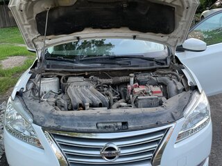 2015 Nissan Sentra VII (B17), белый, 970000 рублей, вид 2