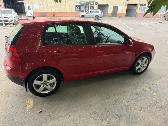 2007 Volkswagen Golf V, красный, 595000 рублей - вид 7
