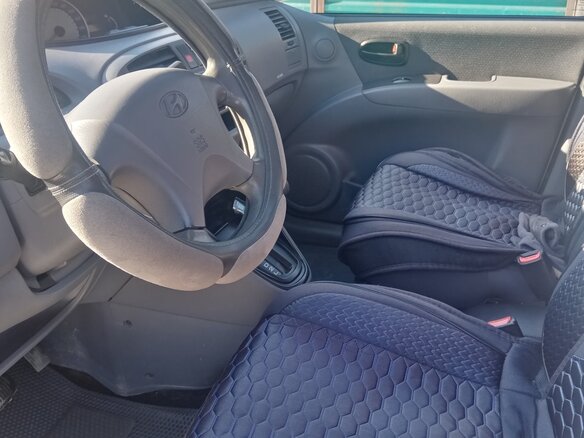 2008 Hyundai Matrix I Рестайлинг, серебристый, 550000 рублей - вид 12