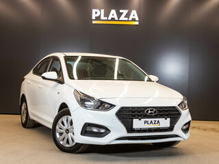 2018 Hyundai Solaris II, белый, 1150000 рублей, вид 2