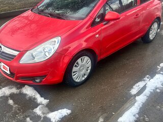 2007 Opel Corsa D, красный, 400000 рублей, вид 2