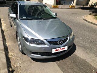 2006 Mazda 6 I (GG) Рестайлинг, серебристый, 490000 рублей, вид 1