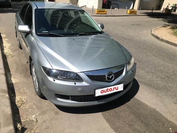 2006 Mazda 6 I (GG) Рестайлинг, серебристый, 490000 рублей