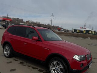 2008 BMW X3 30i I (E83) Рестайлинг, красный, 950000 рублей, вид 4
