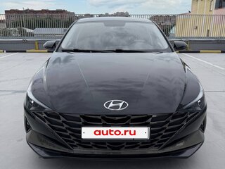 2022 Hyundai Elantra VII (CN7), чёрный, 2200000 рублей, вид 2