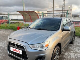2014 Mitsubishi ASX I Рестайлинг, серый, 1400000 рублей, вид 1