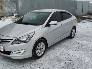 2016 Hyundai Solaris I Рестайлинг, серебристый, 1280000 рублей, вид 1