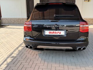 2008 Porsche Cayenne Turbo S I Рестайлинг (957), чёрный, 2100000 рублей, вид 3