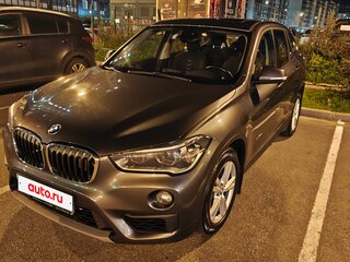 2017 BMW X1 18d xDrive II (F48), серый, 2290000 рублей, вид 2