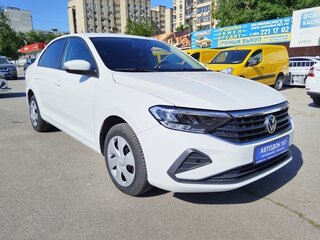 2021 Volkswagen Polo VI, белый, 1639000 рублей, вид 3