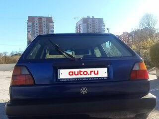 1988 Volkswagen Golf KAT II, синий, 190000 рублей, вид 4