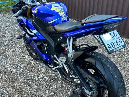 2006 Yamaha YZF-R6, синий, 600000 рублей, вид 2