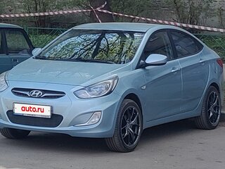 2012 Hyundai Solaris I, голубой, 695000 рублей, вид 1