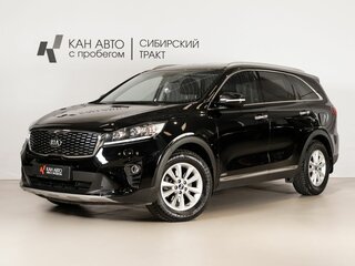 2019 Kia Sorento III Prime Рестайлинг, чёрный, 2970000 рублей, вид 1