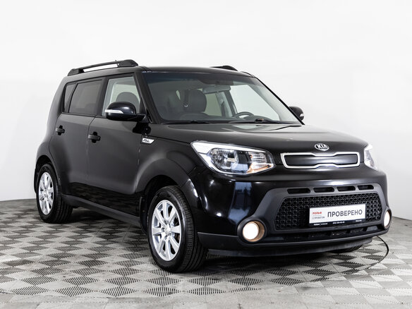 2015 Kia Soul II, чёрный - вид 2