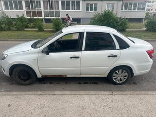 2018 Lada (ВАЗ) Granta I Рестайлинг, белый, 270000 рублей, вид 4